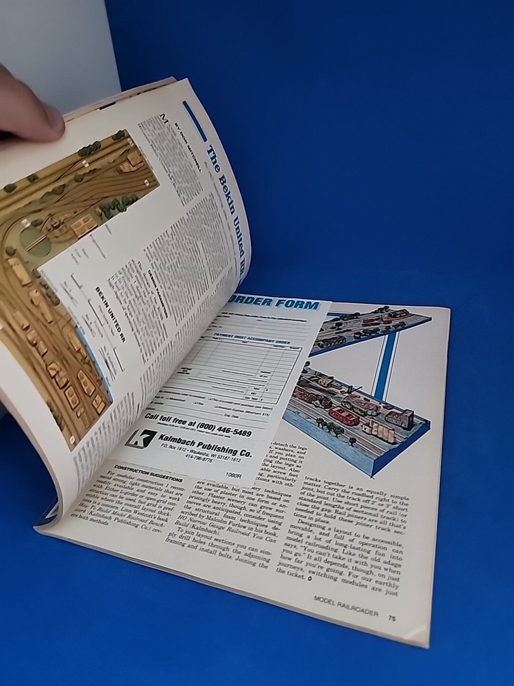 Model Railroader Magazine July 1991 Issue