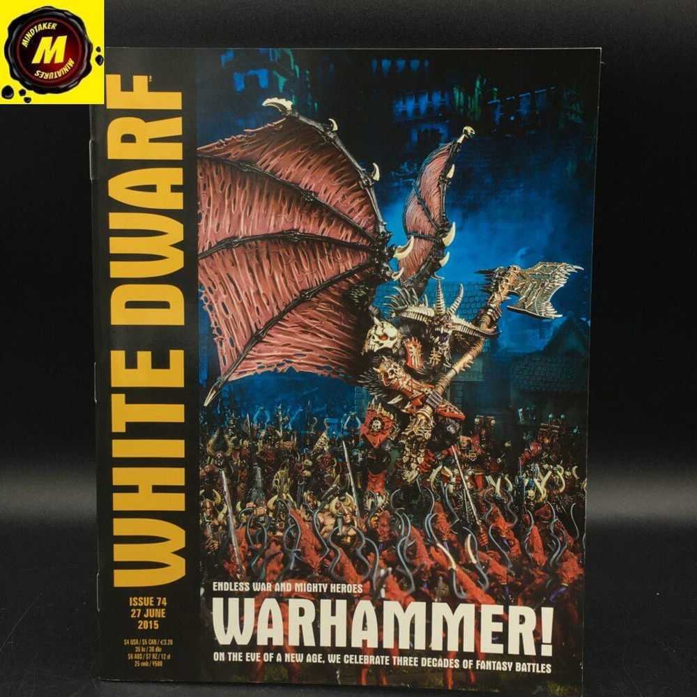 White Dwarf Weekly 74 - #WDW74 - White Dwarf