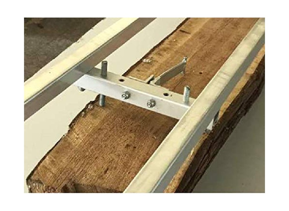 9 FT Rail Mill Guide System 3 Crossbar Kits Work with Chainsaw Mill… 9ft