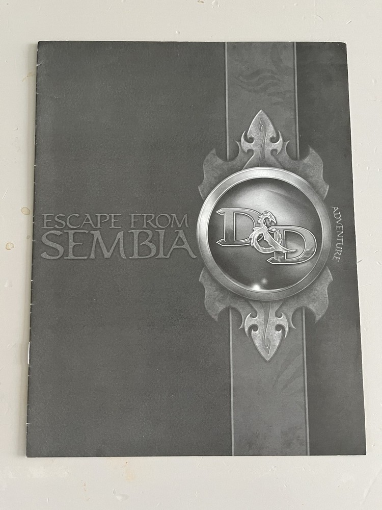 4th Edition D&D Encounters module Escape From Sembia