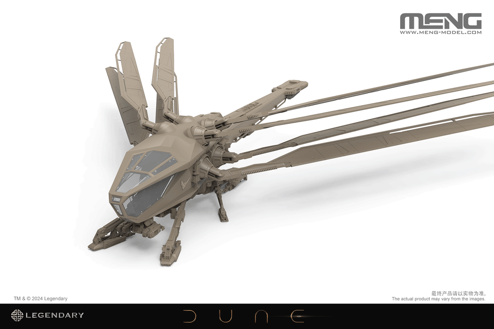 MENG 1/72 DS-007 ATREIDES ORNITHOPTER PLASTIC MODEL KIT