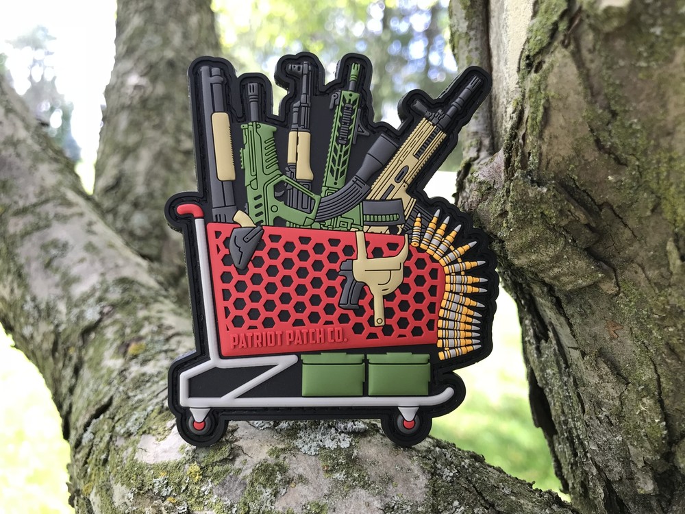 Patriot Patch Co. - Gun Store Shopping Cart - Patch