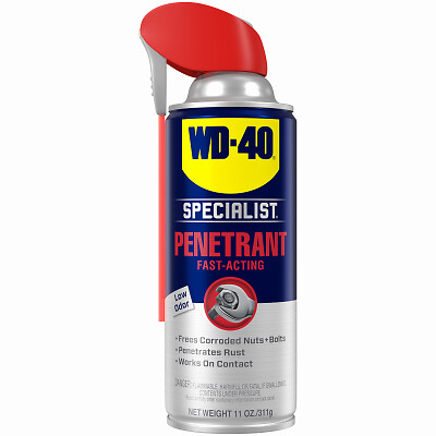 WD-40 300004 Specialist Rust Release Penetrant Spray, 11-oz. - Quantity 6