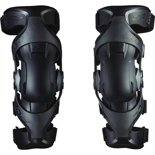 POD K4 2.0 Knee Brace Pair, Graphite/Black