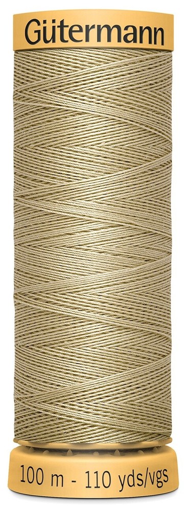 Natural Cotton Thread 110yd Tan