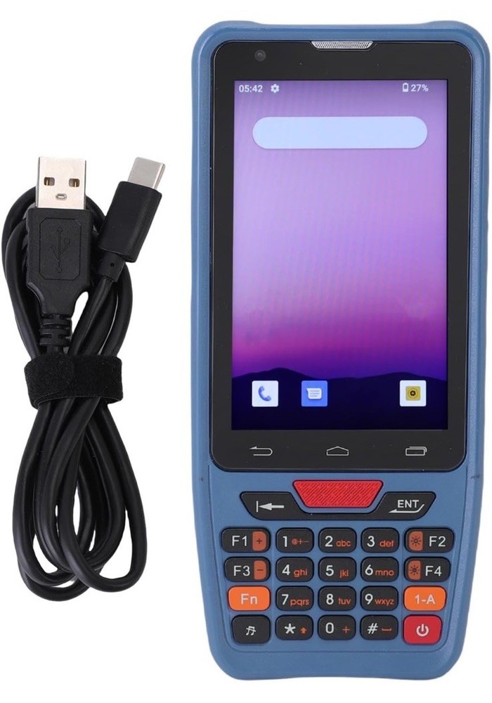Android 12 OS Handheld Terminal 1D 2D Barcode Scanner Data Collector 4G WiFi GPS
