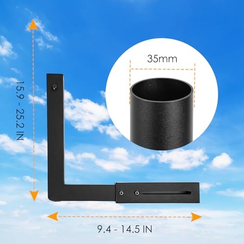 Starlink Mount, Adjustable Starlink Gen 3 Mount with Telescoping Support Arm,