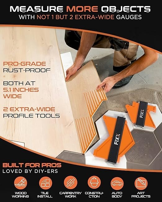 fixx triple x precision contour gauge