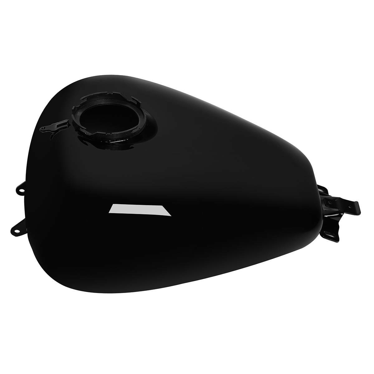 Black 6gal. gallon Fuel Gas Tank Fit For Harley Touring Street Glide 2008-2024
