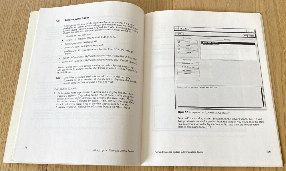 Silicon Graphics Network License System Administration Guide - March 1992