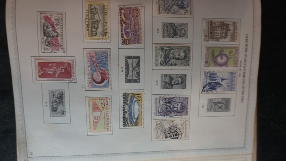 Czechoslovakia nice collection in album
