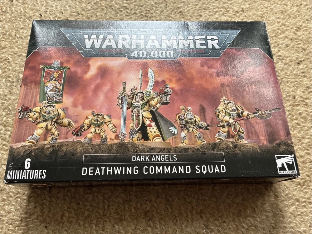 DEATHWING COMMAND SQUAD Terminators OOP Dark Angels Space Marines Warhammer 40k