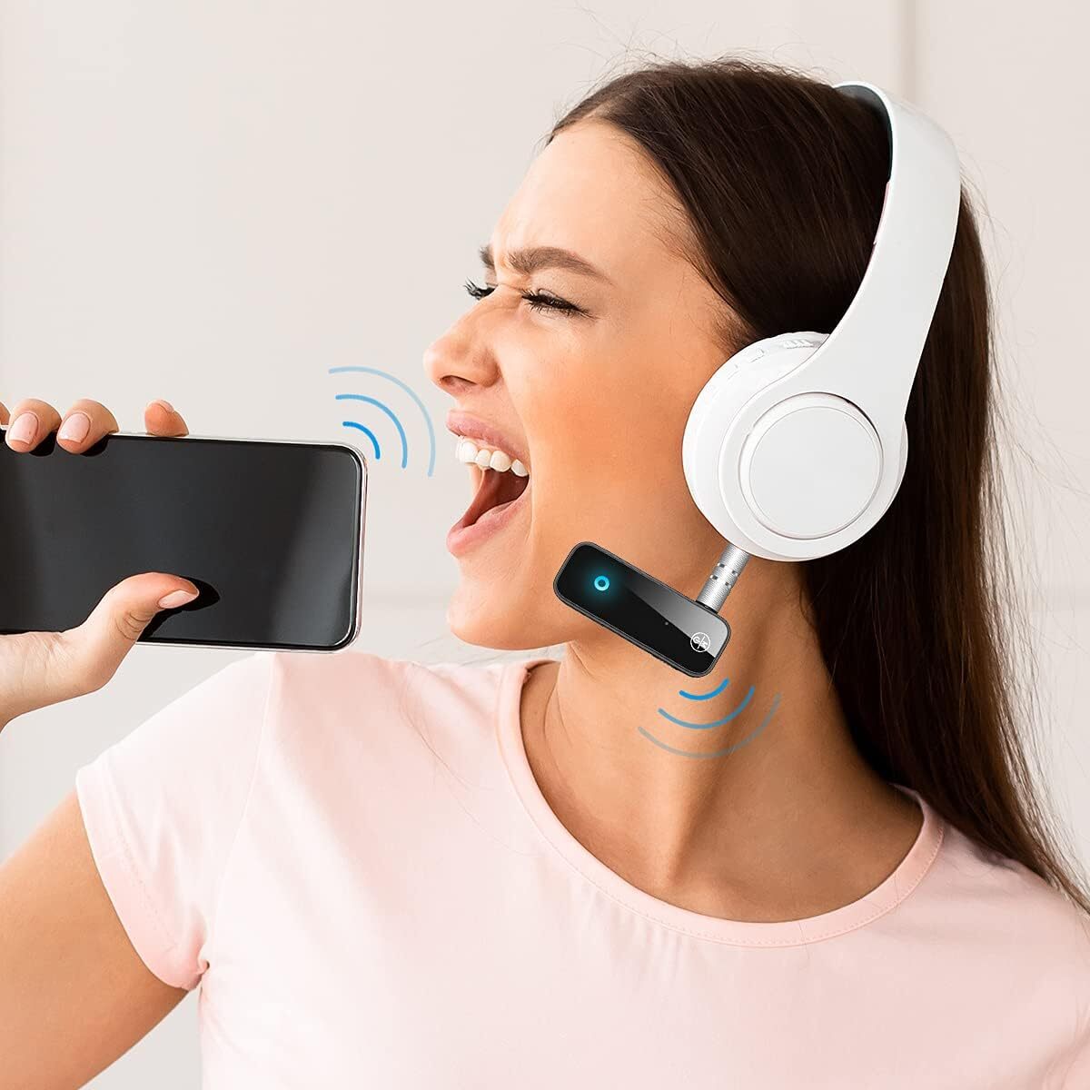 Wireless Bluetooth 5.0 Transmitter Receiver for Car Music Audio Aux Adapter lot