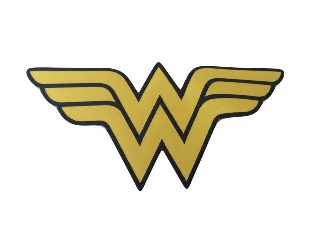Wonder Woman Symbol Embroidered Patch