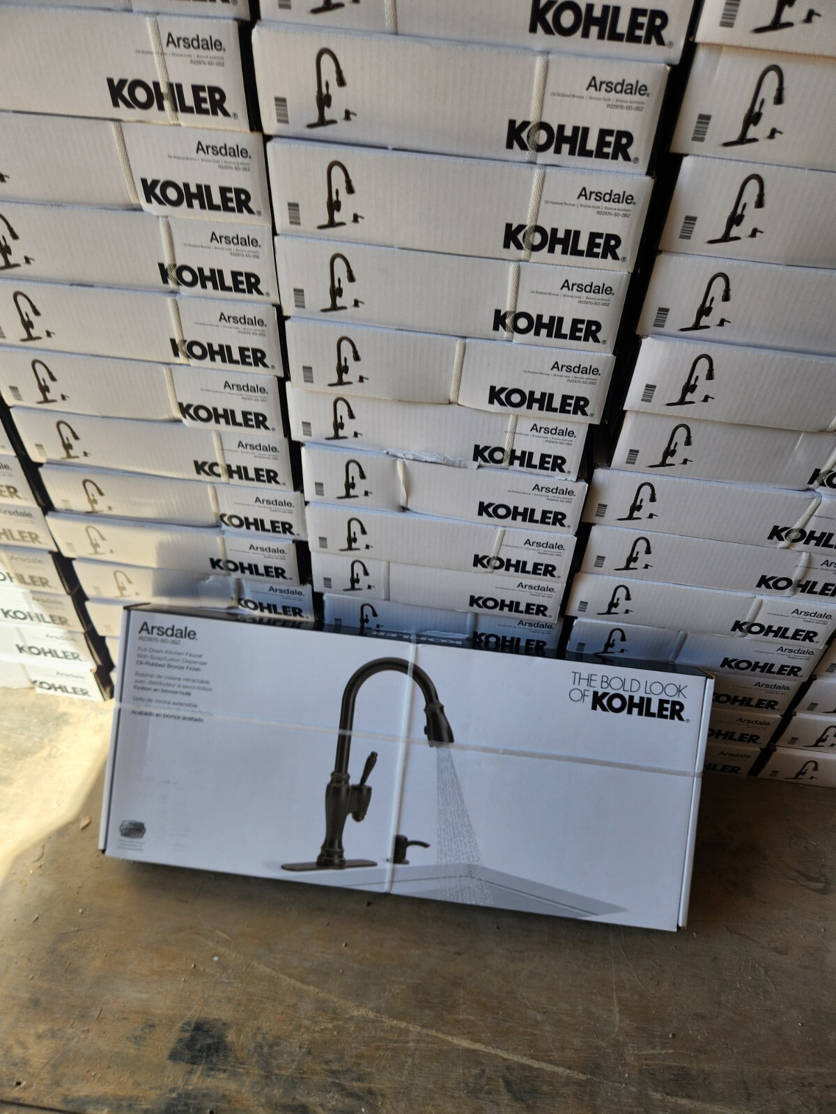 Kohler Arsdale Kitchen Faucet PULL DOWN - OIL RUBBED BRONZE