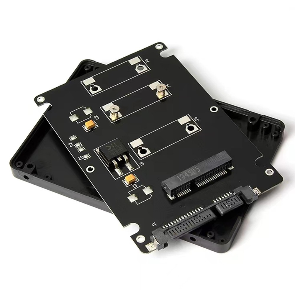 Converter Adapter With Mounting Screws Support mSATA SSD to 2.5" SATA interface
