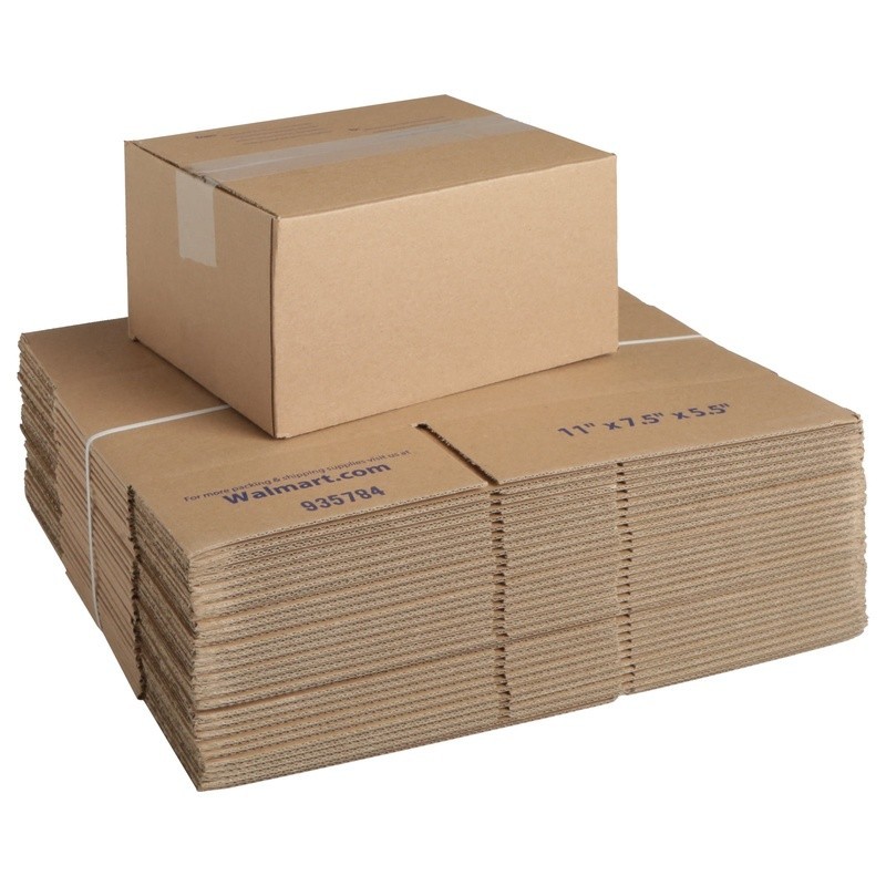 30 Recycled Shipping Boxes Medium Bundle Flat Packed Boxes Small Items New
