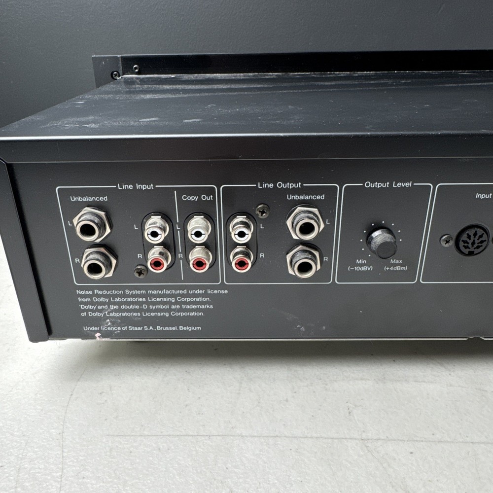 Nakamichi MR-2 Two Head Professional Cassette Deck Partially Working