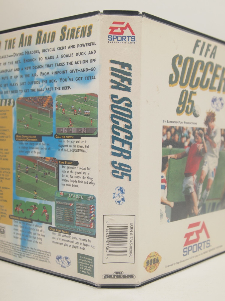 FIFA Soccer 95 Case (SEGA Genesis) Authentic BOX ONLY
