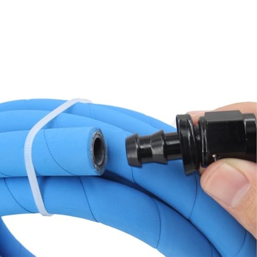 Fuel Line Hose 6AN 3/8" High Pressure Hose 750PSI for Fuel Systems 6FT-3/8 inch