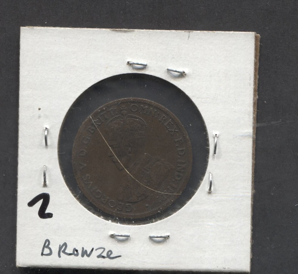 1921-Australia-VF-KM-22-1/2 Penny