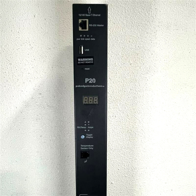 Pakedge Device & Software Inc. P20 20 Boot Sequence Power Distribution Unit P20