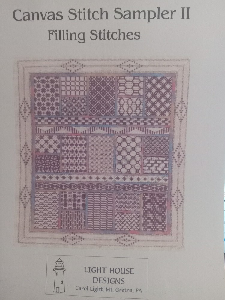 Needlepoint Canvas Stitch Sampler II Filling Stitches