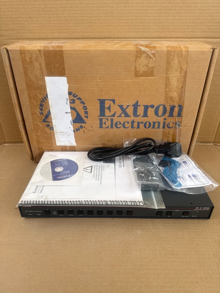 EXTRON SW 8A 60-482-20 Video / Audio Switcher