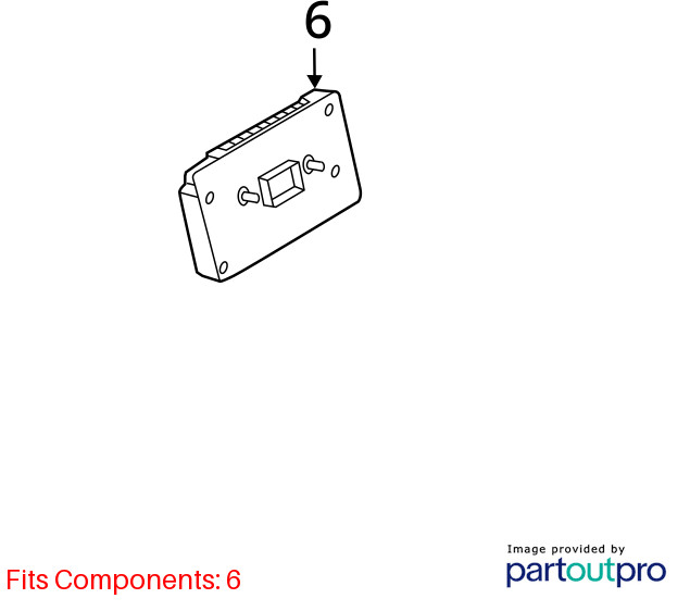 ESCAPE 2019 Chassis ECM 3197037