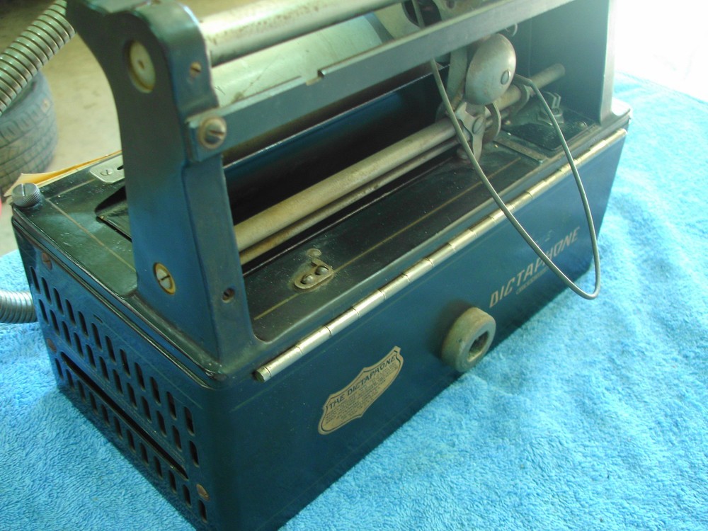 Edison Dictaphone, Model 10X, Type A, with Rolling Stand , circa 1915