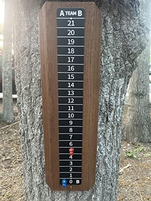 YOUXIFUN Cornhole Scoreboard with Magnetic, 2 Score Keppers Keep Track of