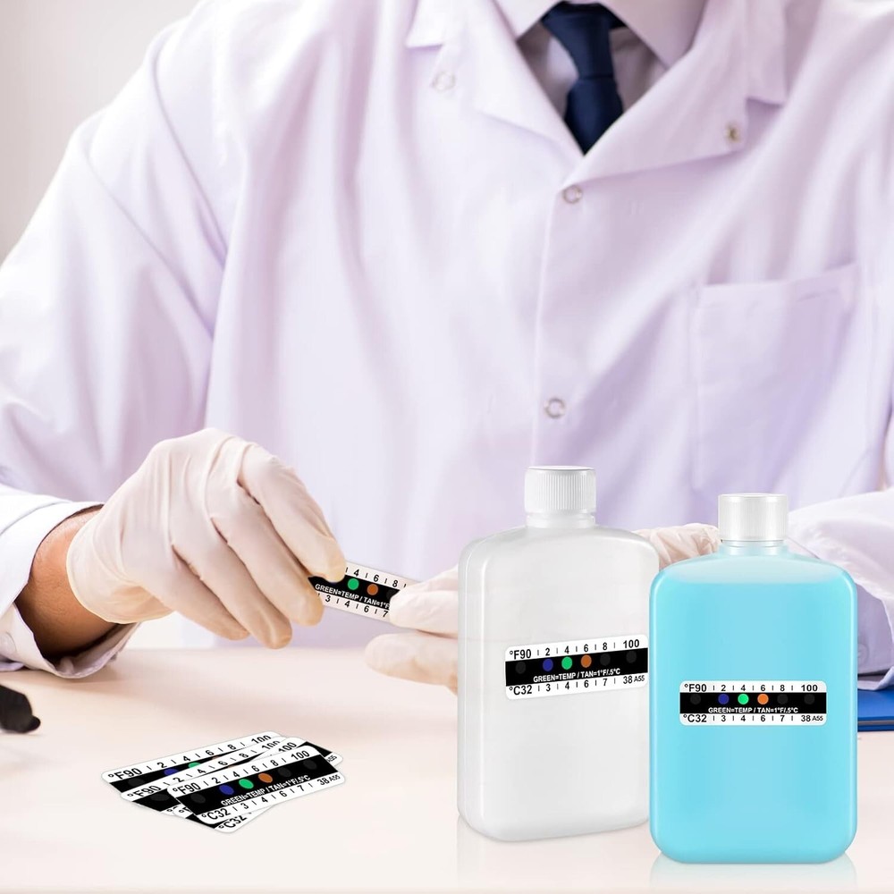 12 Pcs Urine Test Complete Kit Include 2 Translucent Portable Travel Bottles NEW