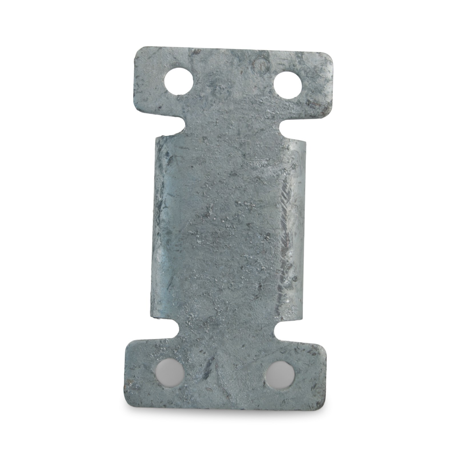 (Qty 2)- Boat Trailer Front Leaf Spring Hanger Bracket 4 Hole Galvanized Bolt On