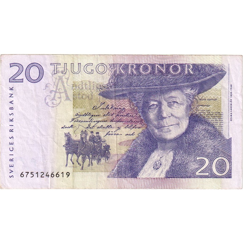 [#1231087] Sweden, 20 Kronor, EF