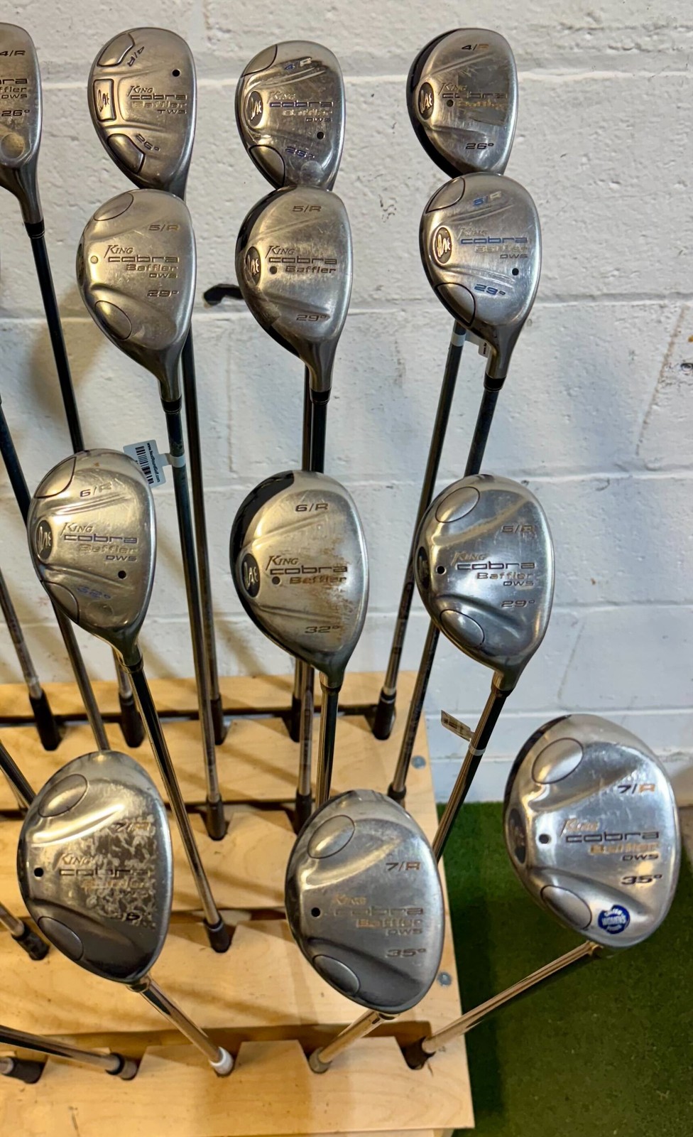 Wholesale Lot of 45 Golf Clubs - Cobra Hybrids