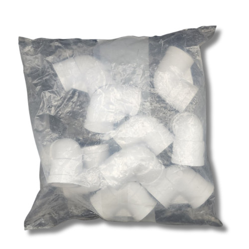 10 Pack PVC Threaded Elbow (TxT) 1/2"