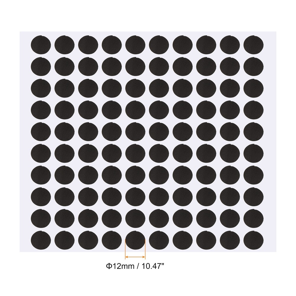 100Pcs Black Pool Table Marker Dot DIY Billiard Snooker Point Sticker