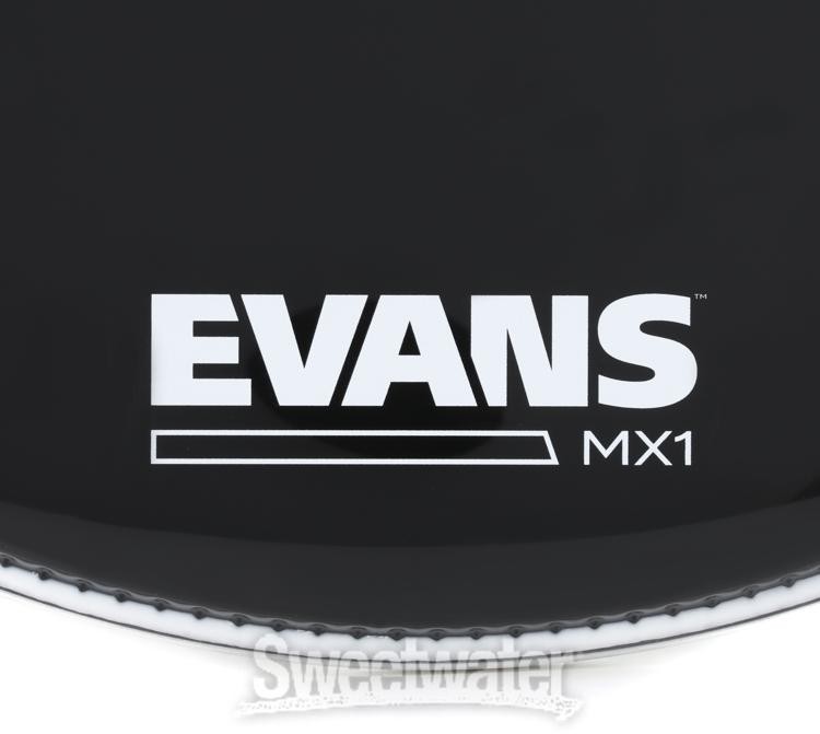 Evans MX1 Marching Bass Drumhead - 22 inch