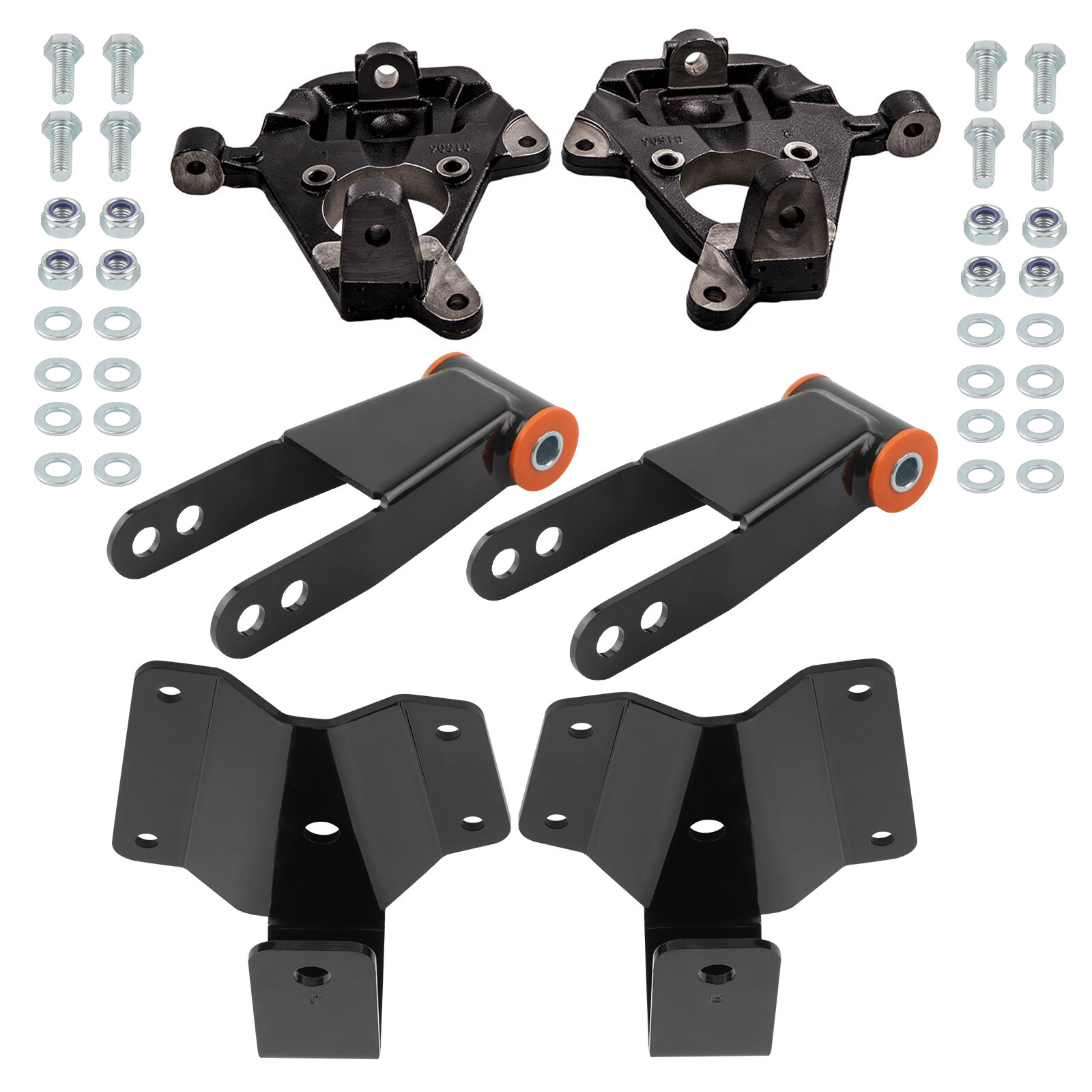 2" / 4" Lowering Drop Kit For Chevy Silverado GMC Sierra 1500 2WD 1999-2006