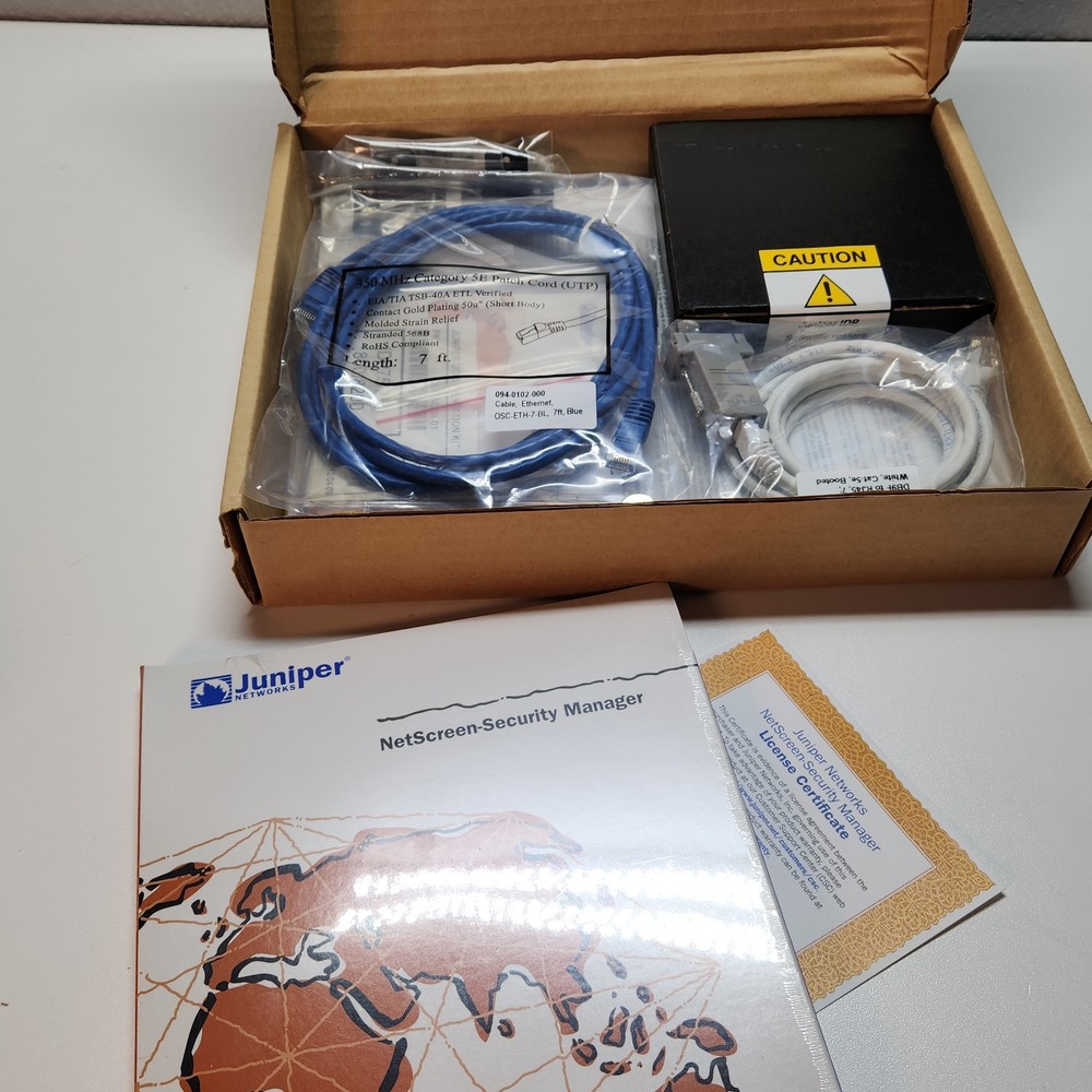 2 - Juniper Network MR1U - Netscreen Security Manager kit with License.