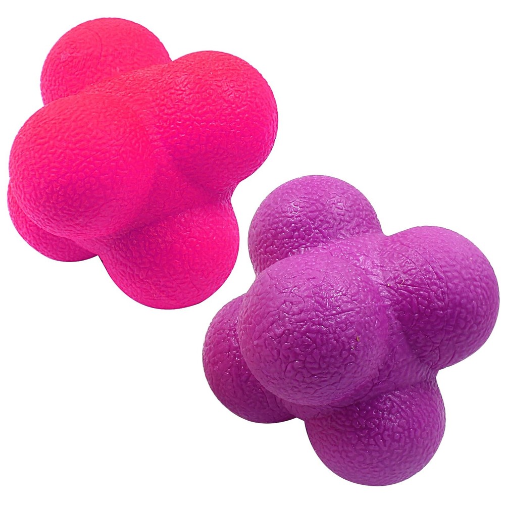 2 Pack Reaction Balls Agility Training Ball Hand Eye Coordination Training Sp...