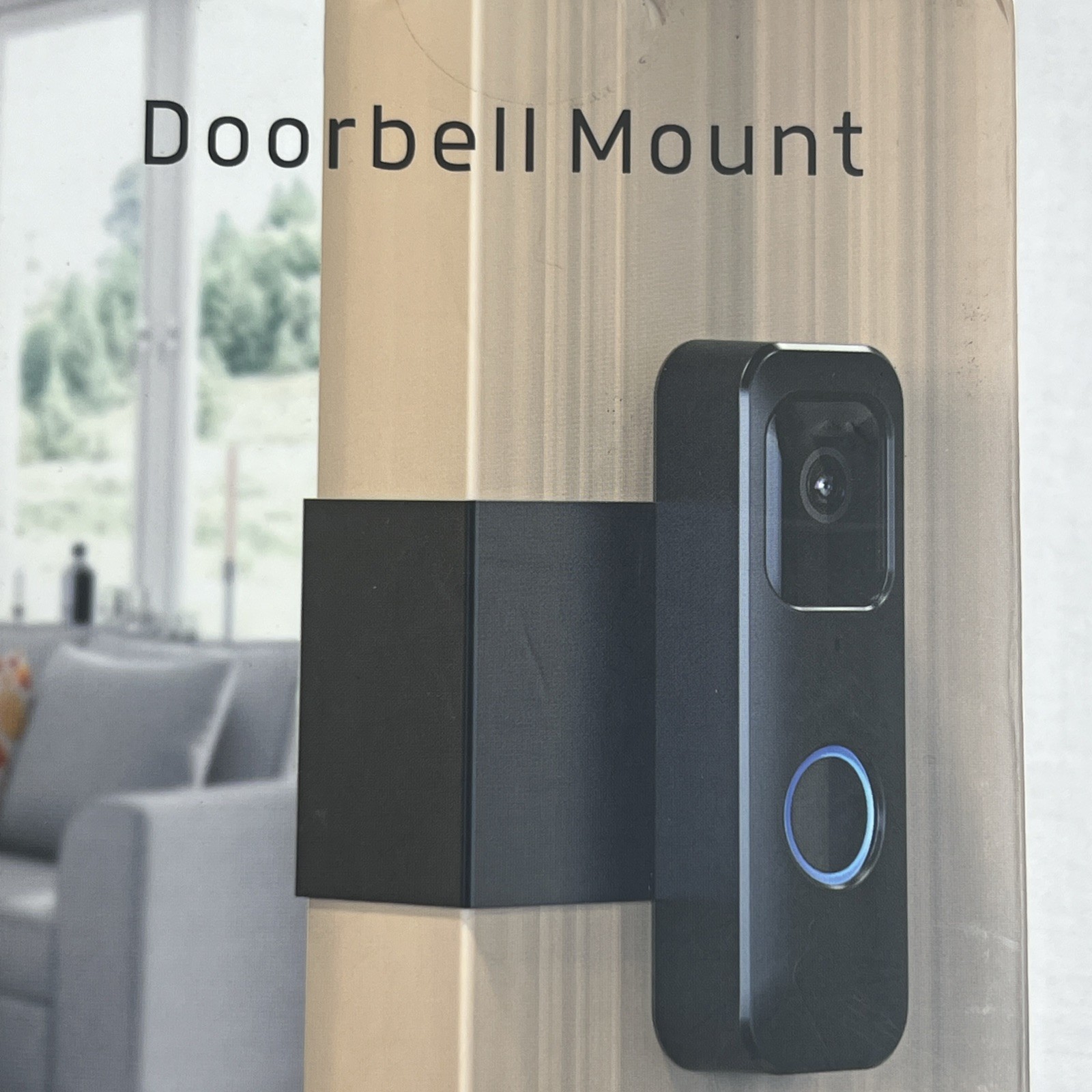 Anti-Theft Video Doorbell Mount Compatible W Various Wireless Video Doorbells