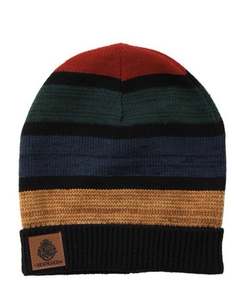 Hogwarts Heathered Knit Beanie New W Tags