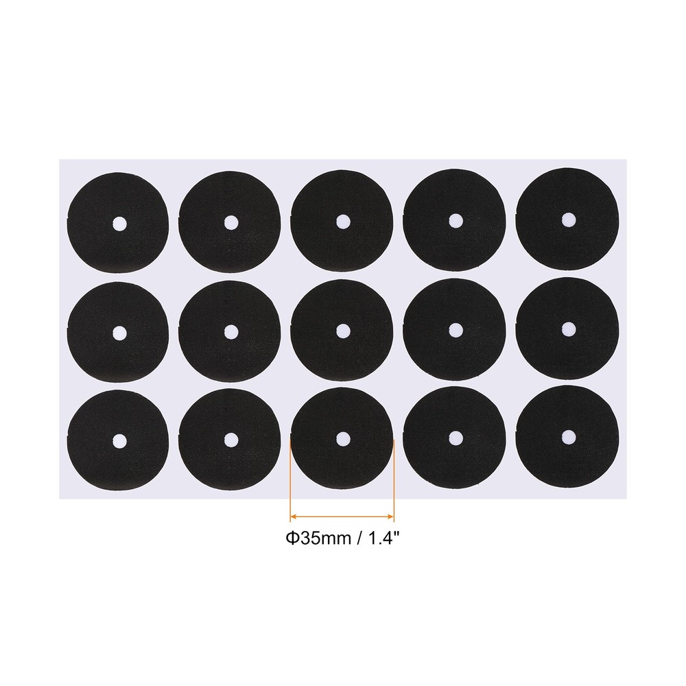2 Sheet/30PcsPool Table Marker Dots, Billiard Point Stickers, Black