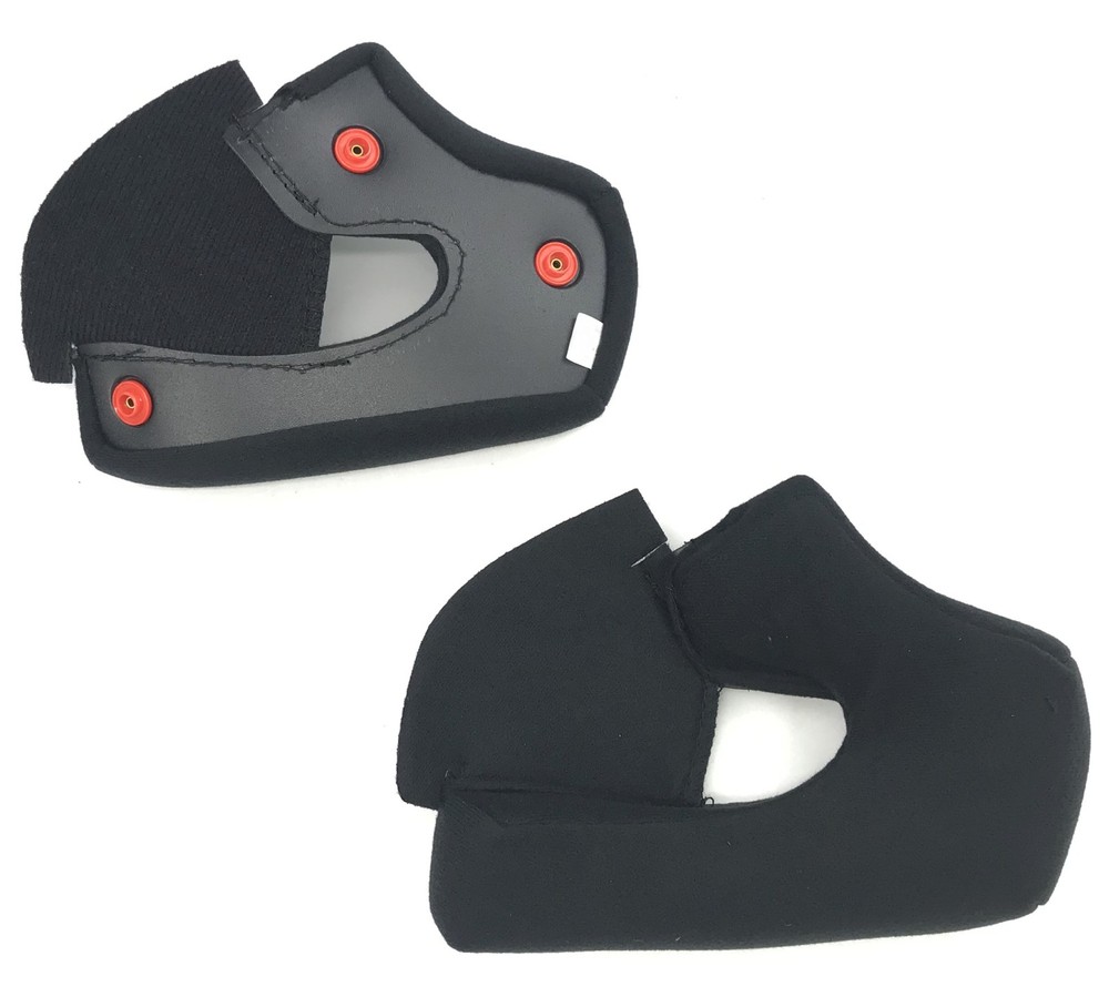LS2 Strobe Helmet Replacement Cheekpads Black