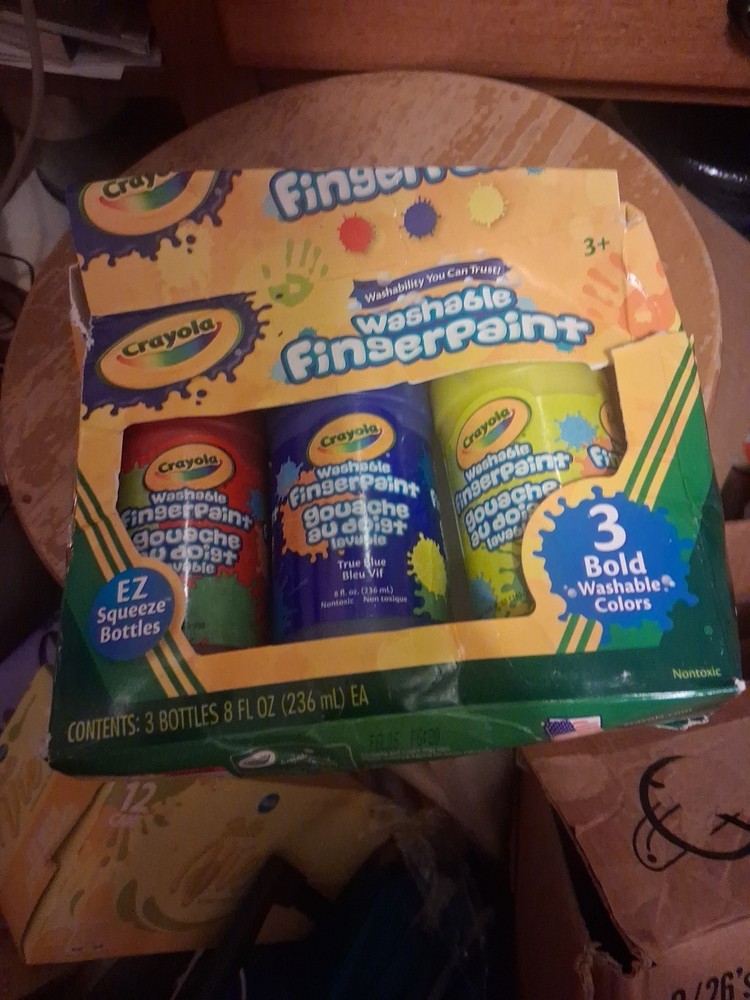 Washable Finger Paint