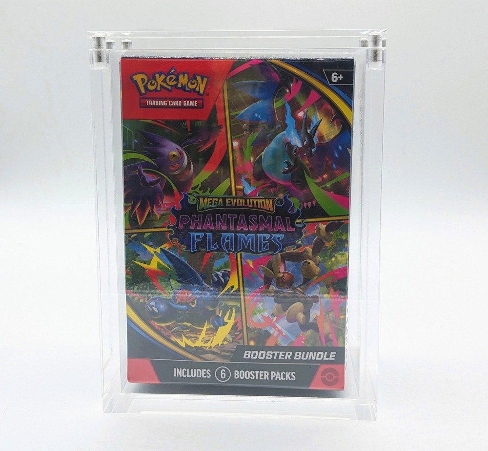 Pokemon Booster Bundle Box Acrylic Protective Display Case