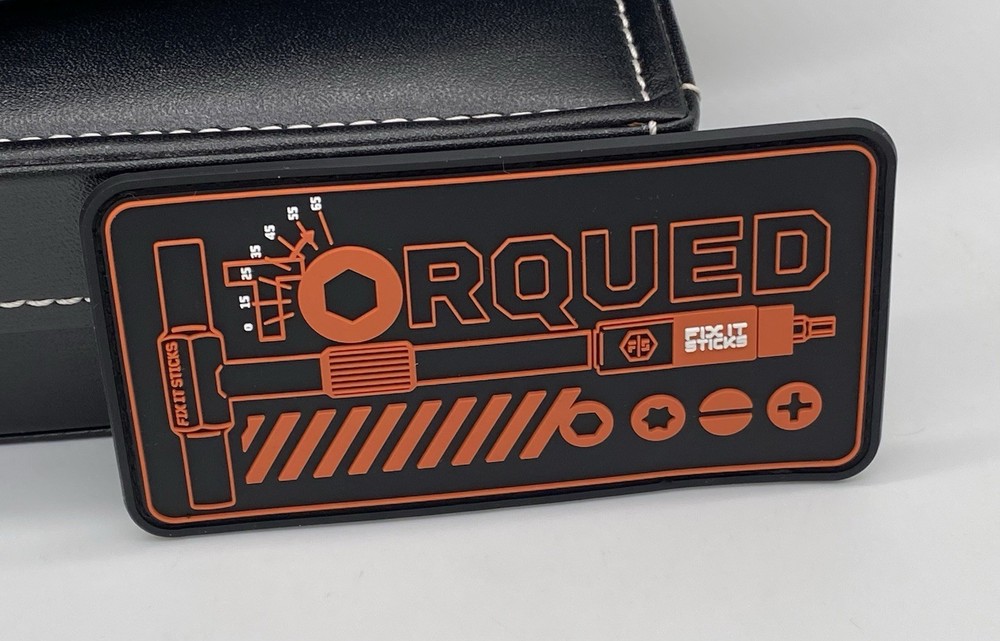 SHOT 💥 Show 2026 Fix It Sticks “Torqued” PVC Morale Patch, Hook & Loop, NEW!