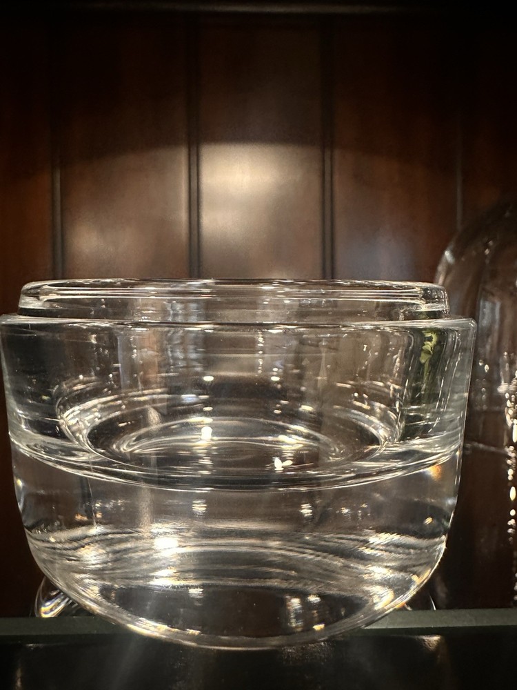 Glass Dome Terrarium 5” Thick Solid Clear Base For Plants