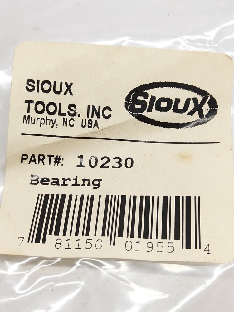 SIOUX TOOL BEARING 10230 (NEW)